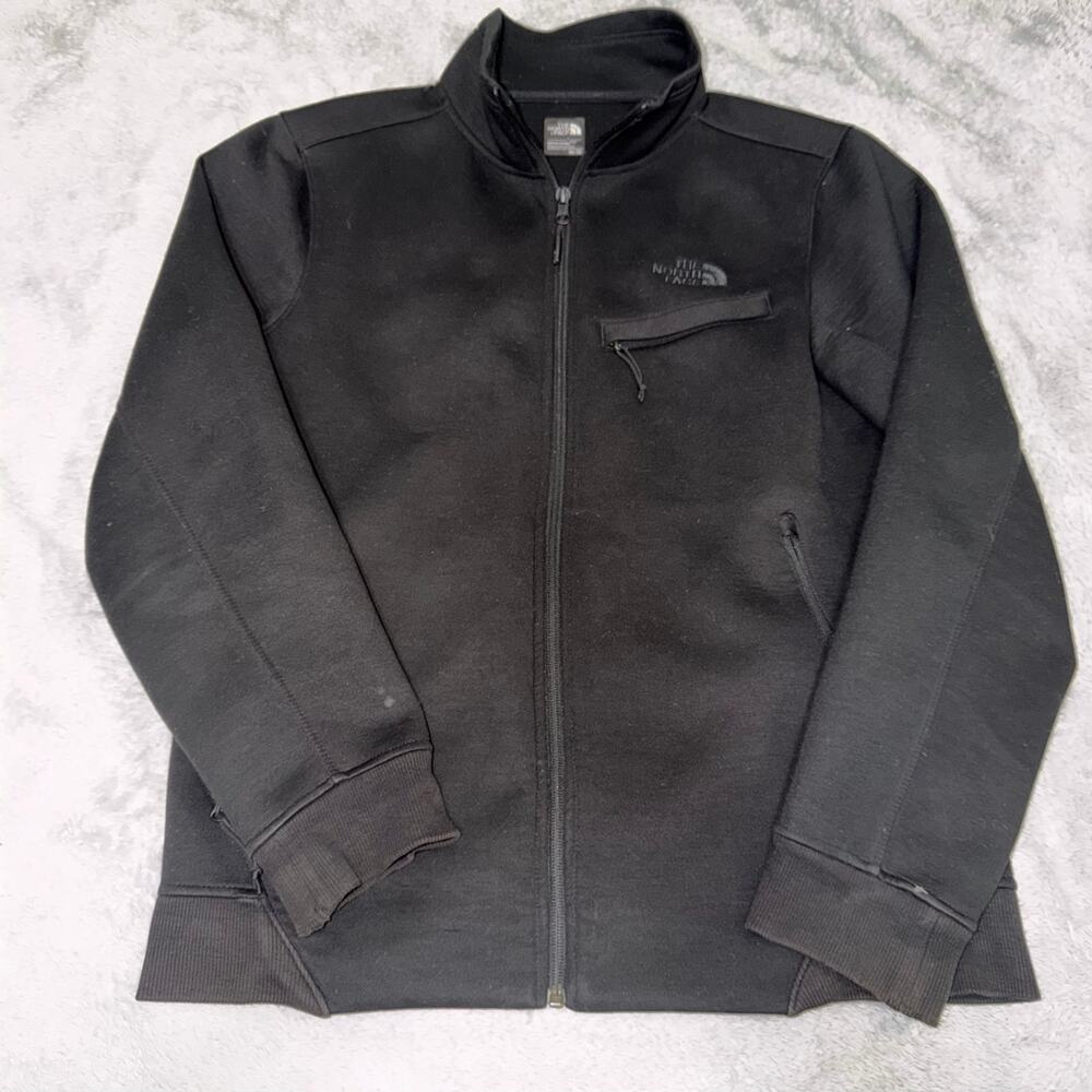 The North Face Full Zip Fleece-Lined Jacket Black Men's M